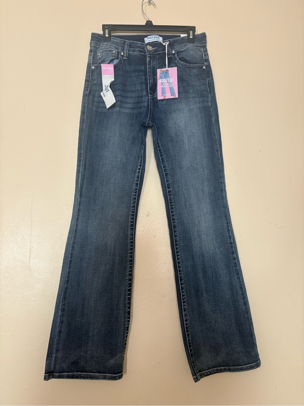 Women’s Dark Wash Bootcut Jeans - Unbranded